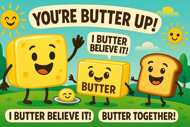 150+ Butter Puns That’ll Melt Your Heart and Spread Smiles! 1 150+ Butter Puns That’ll Melt Your Heart and Spread Smiles!