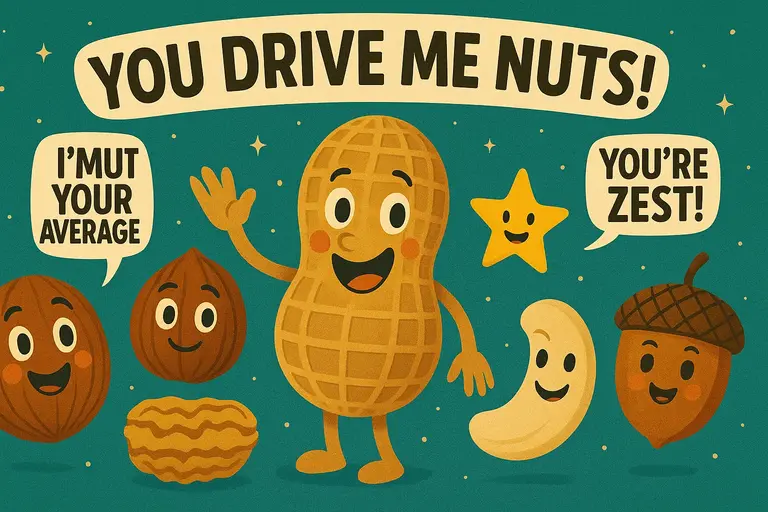 163 Nut Puns That’ll Crack You Up and Shell Out the Laughs! 1 163 Nut Puns That’ll Crack You Up and Shell Out the Laughs!