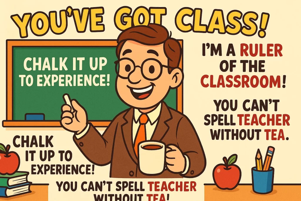 250+ Teacher Puns So Clever They Should Be on the Honor Roll 1 Teacher Puns So Clever They Should Be on the Honor Roll